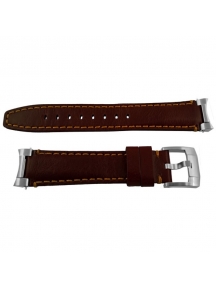 Ремешок для часов Rolex темно-коричневый 20 мм